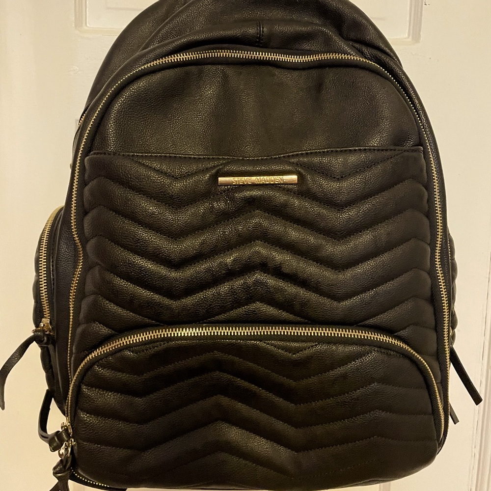 Steve Madden black backpack